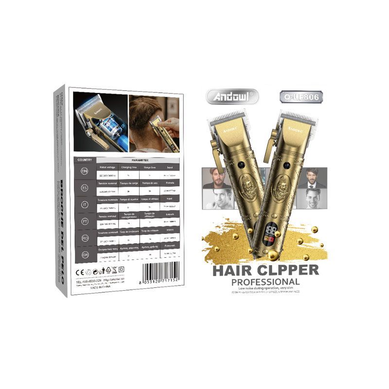 Andowl Κουρευτική Ξυριστική Μηχανή Q-LF806