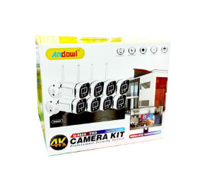 Κιτ 8 καμερών ασφαλείας με καταγραφικό